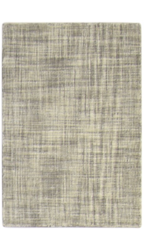 Modern Hand Tufted Wool Beige 2' x 3' Rug