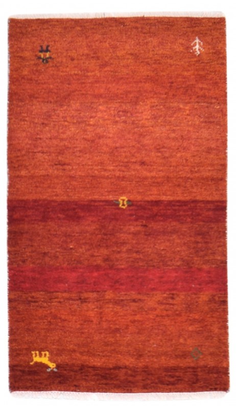 Traditional-Persian/Oriental Hand Knotted Wool Rust 3' x 5' Rug