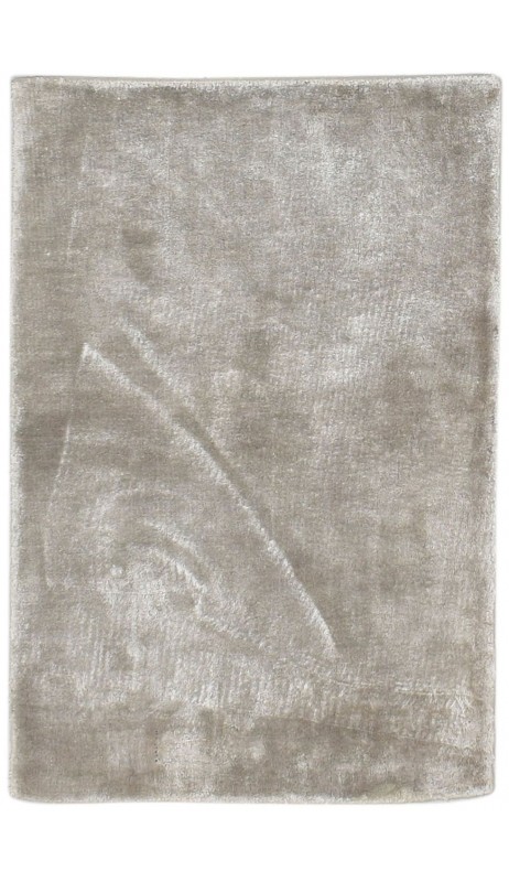 Modern Handloom Pet Yarn Beige 1' x 2' Rug