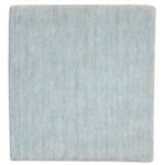 Modern Handloom Wool Blue 2' x 2' Rug