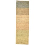 Modern Hand Knotted Jute Brown 2' x 6' Rug