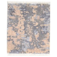 Modern Hand Knotted Wool Colorful 2' x 3' Rug