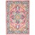 Traditional-Persian/Oriental Hand Tufted Wool Pink 2' x 3' Rug