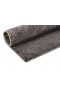 Modern Hand Knotted Wool / Silk (Silkette) Brown 2' x 2' Rug