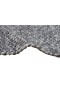Modern Hand Woven Wool Grey 2' x 2' Rug