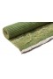 Modern Jacquard Loom Silk Green 2' x 4' Rug
