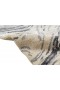 Modern Hand Tufted Silk Beige 2' x 3' Rug