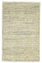 Modern Hand Knotted Wool Sage 2' x 3' Rug