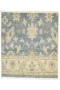 Traditional-Persian/Oriental Hand Knotted Wool Blue 2'6 x 3' Rug